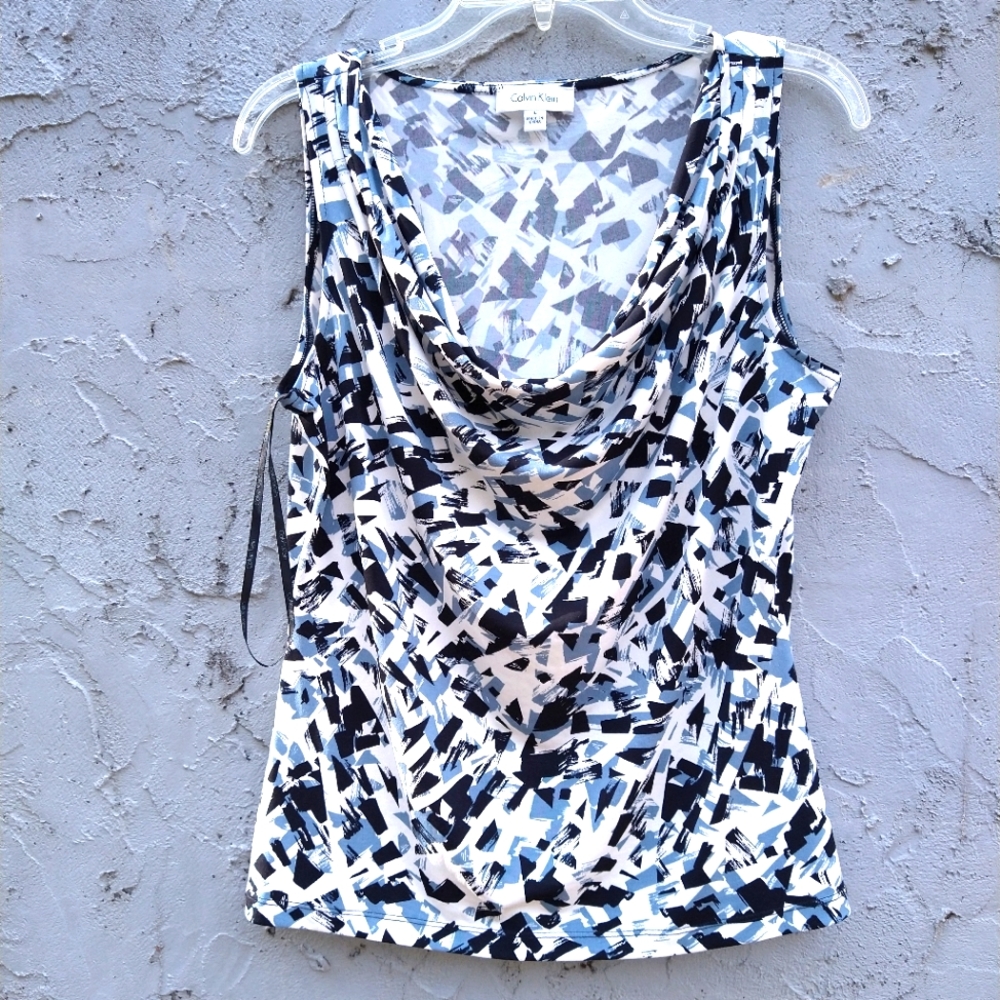 CALVIN KLEIN BLOUSE.  SZ LARGE